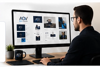 Experto analizando identidad visual y comunicación de marca
